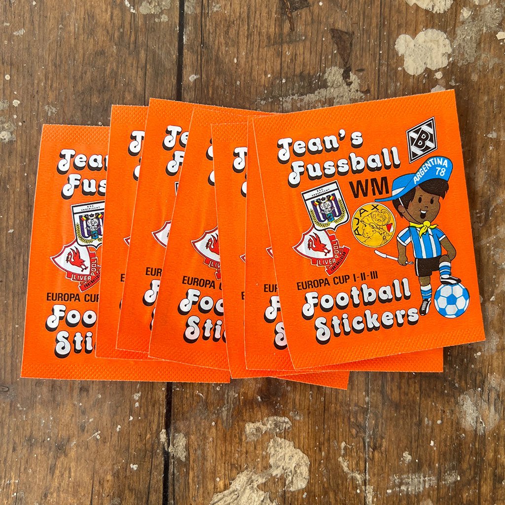 Cromos de fútbol de Panini Jean de 1978