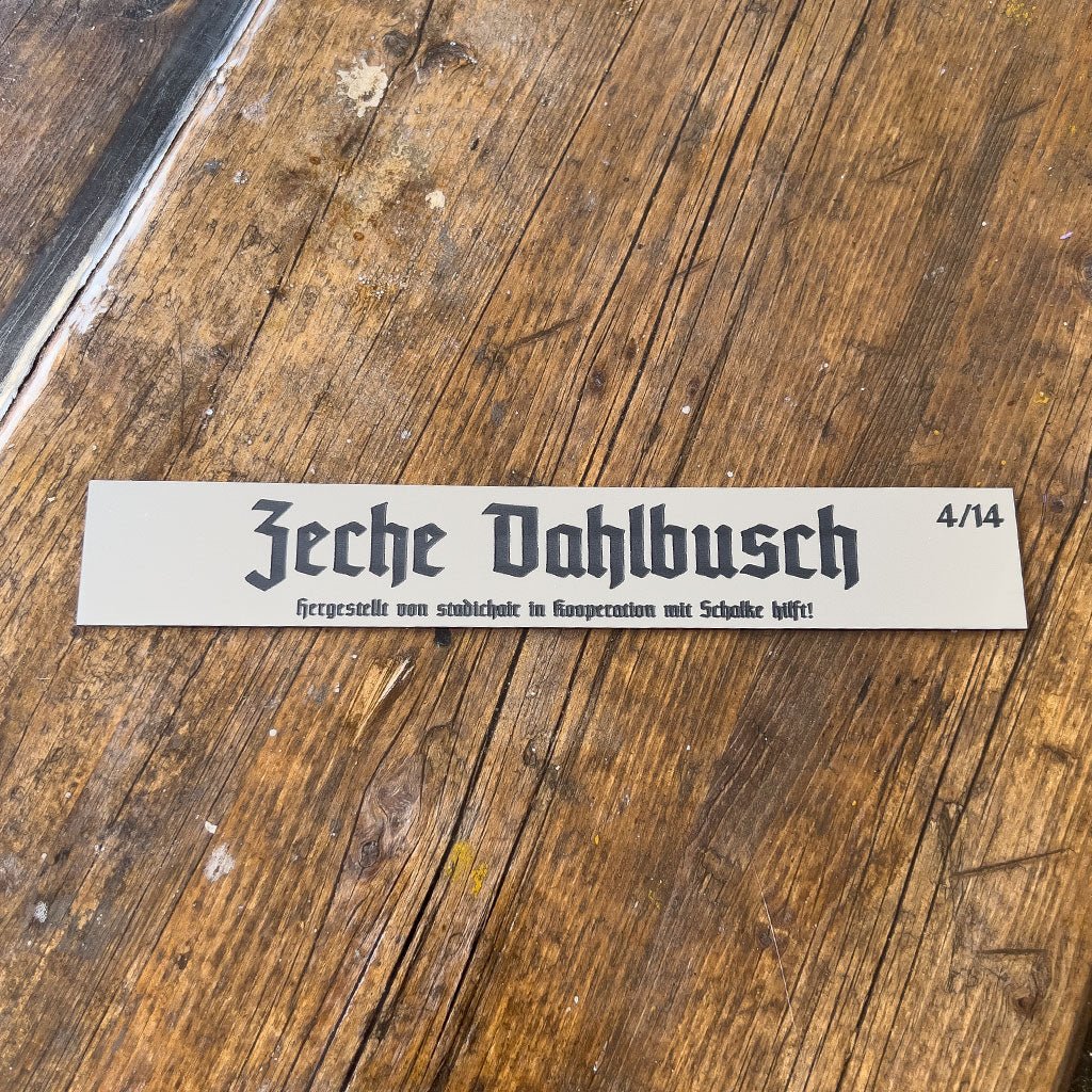 04/14 - Flutlicht Stehtisch "Zeche Dahlbusch"