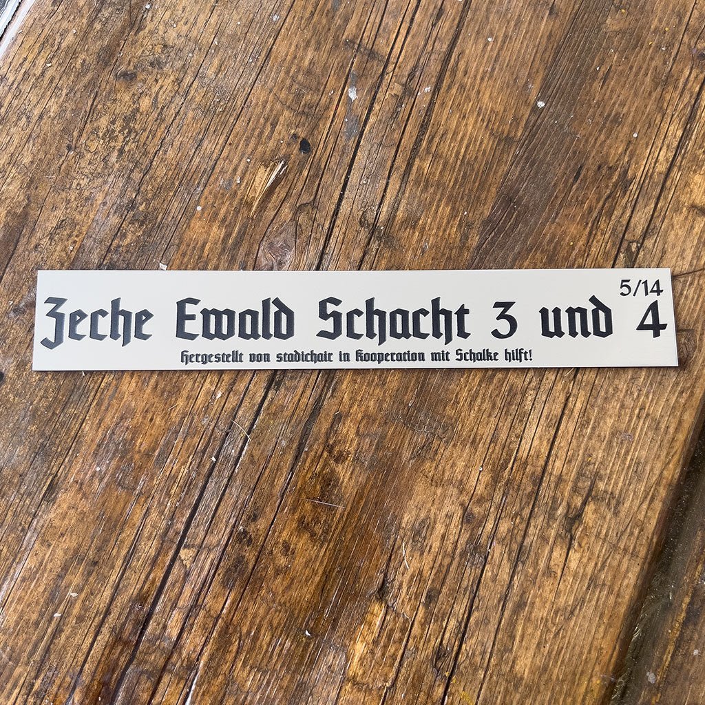 5/14 - Flutlicht Stehtisch "Zeche Ewald Schacht 3 & 4"