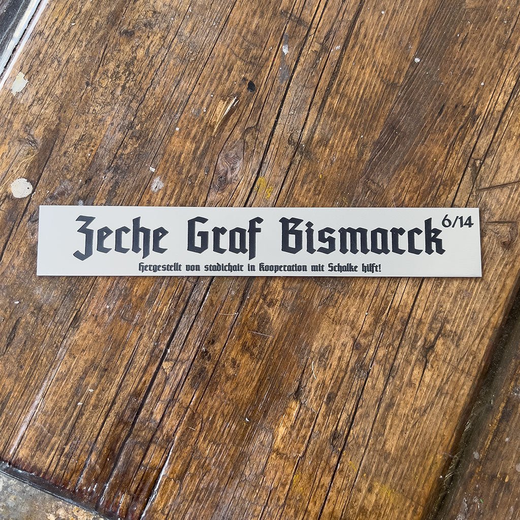 6/14 - Flutlicht Stehtisch "Zeche Graf Bismarck"