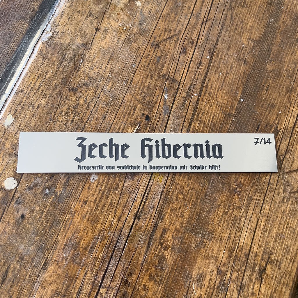 7/14 - Flutlicht Stehtisch "Zeche Hibernia"